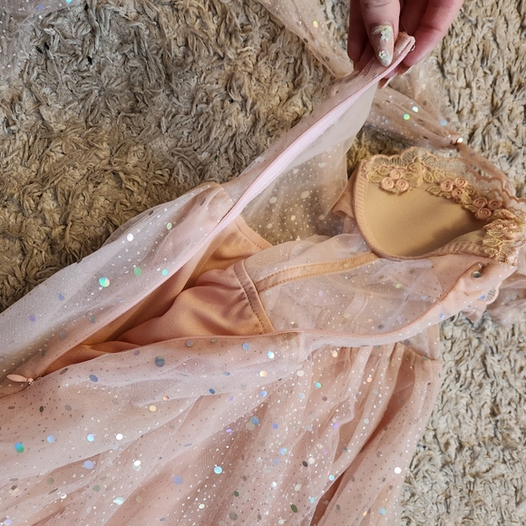 Shein Sparkling Pink Fairy Dress- Altered - Picture 8 of 10